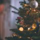Juletræ med flotte juglekugler